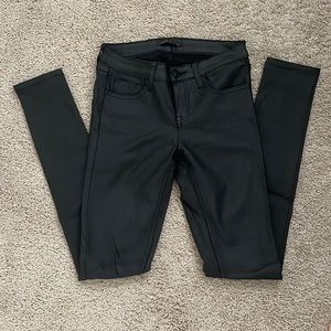 Black Coated Skinny Jean